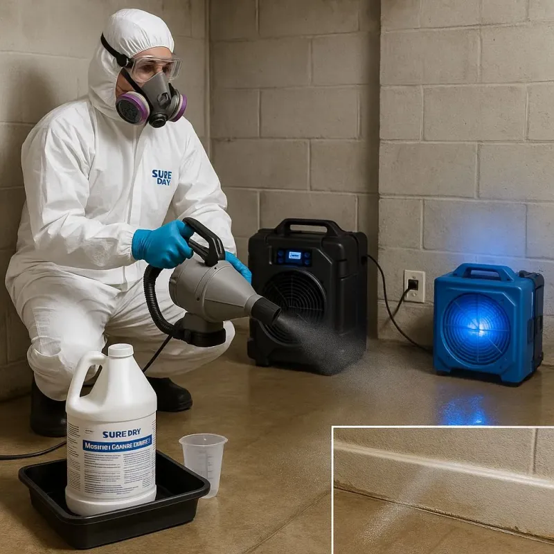 Sanitization and Odor Removal process in Parkland, WA