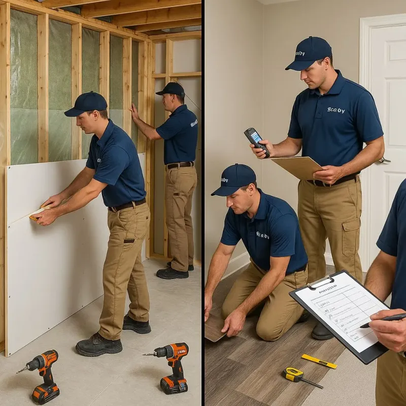 Repairs and Reconstruction process in Parkland, WA